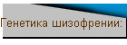 Генетика шизофрении: лечение